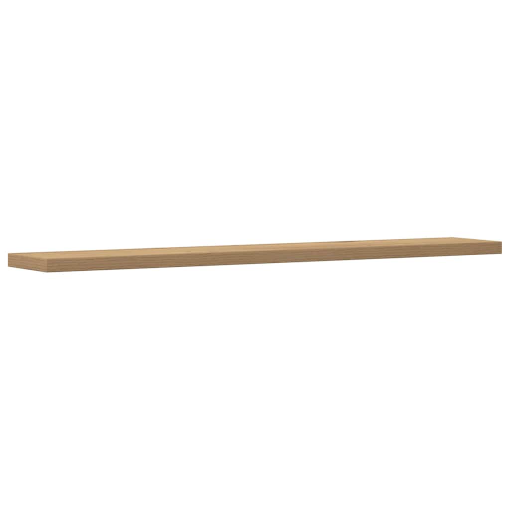 Mensole Parete 4Pz Rovere Artigianale 60X20X1,5Cm In Truciolato