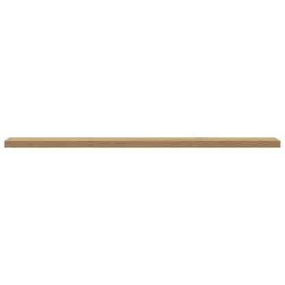 Mensole Parete 4Pz Rovere Artigianale 60X20X1,5Cm In Truciolato