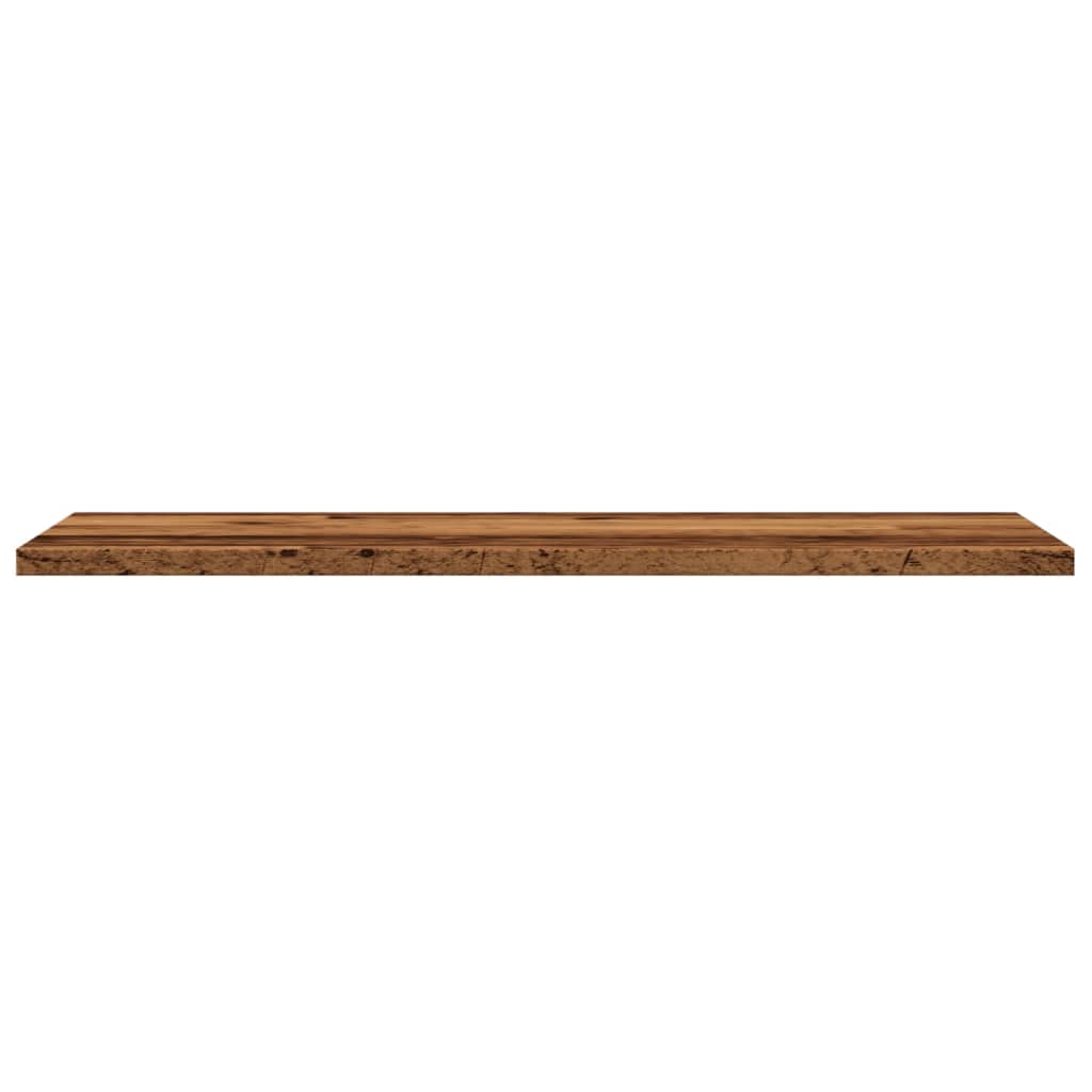 Mensole A Parete 4 Pz Legno Antico 60X30X1,5 Cm In Truciolato