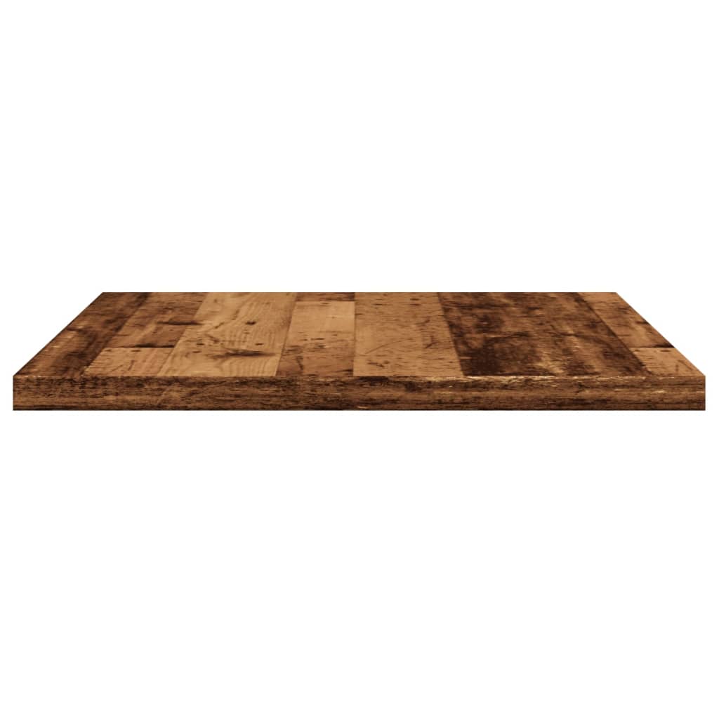 Mensole A Parete 4 Pz Legno Antico 60X30X1,5 Cm In Truciolato