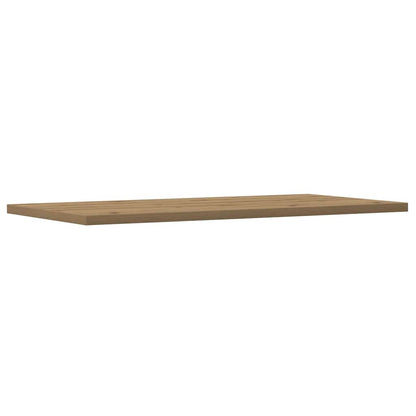Mensole Parete 4Pz Rovere Artigianale 60X30X1,5Cm In Truciolato