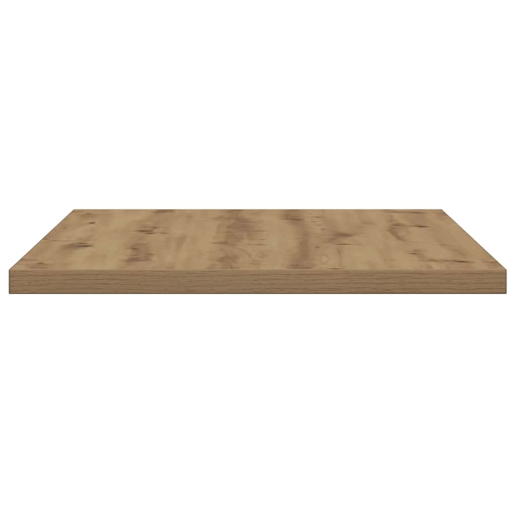 Mensole Parete 4Pz Rovere Artigianale 60X30X1,5Cm In Truciolato