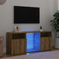 Mobile Porta Tv Con Led 120X30X50 Cm Multistrato