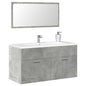 Set Mobili Da Bagno 2 Pz In Legno Multistrato
