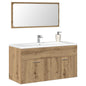Set Mobili Da Bagno 2 Pz In Legno Multistrato