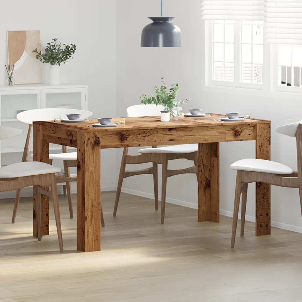 Tavolo Da Pranzo 140X74,5X76 Cm Legno Multistrato