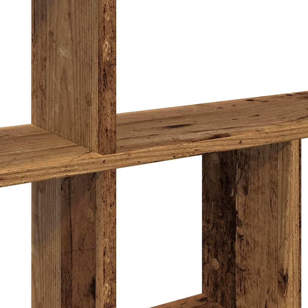 Scaffale A Parete Legno Vecchio 100X18X53 Cm In Truciolato