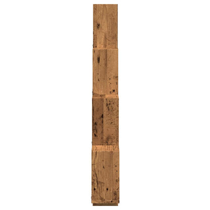 Mensola A Muro A Cubo Antico 90X15X119,5 Cm Legno Multistrato