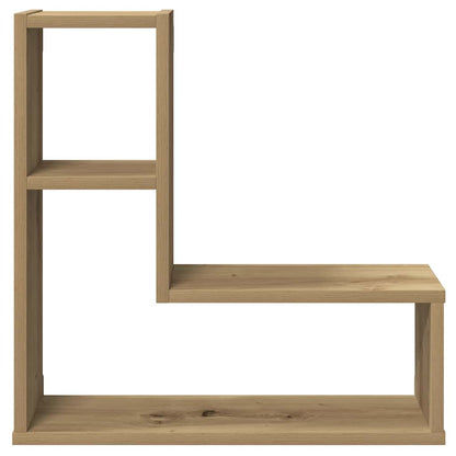 Mensole Parete A Cubo 2 Pz Artigianale 50X15X50 Cm Truciolato