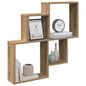 Mensola Da Parete Legno Vecchio 80X15X78,5 Cm Legno Multistrato