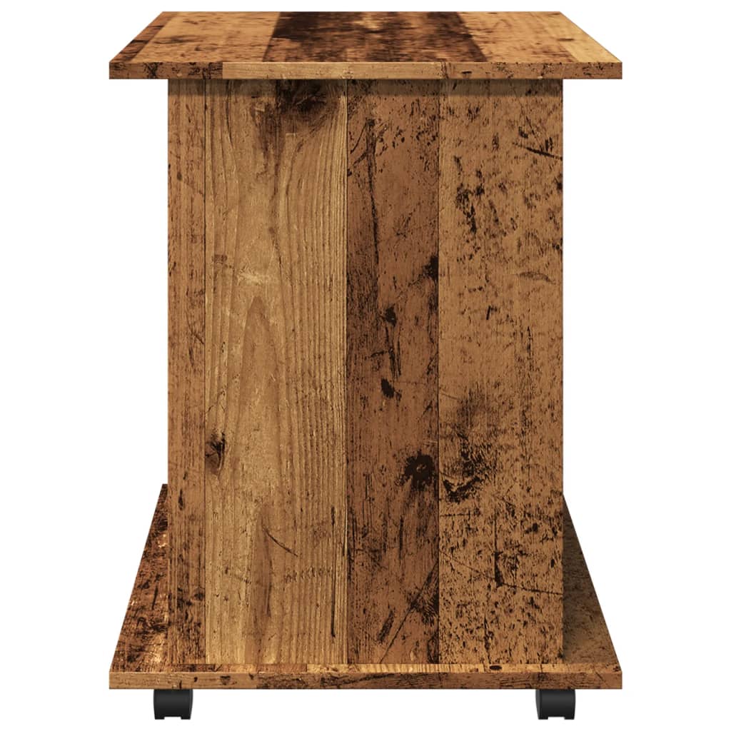 Armadietto Con Ruote 60X45X60 Cm Legno Multistrato