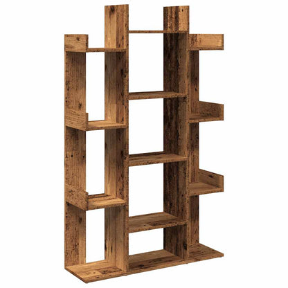 Libreria Legno Antico 86X25,5X140 Cm In Legno Multistrato