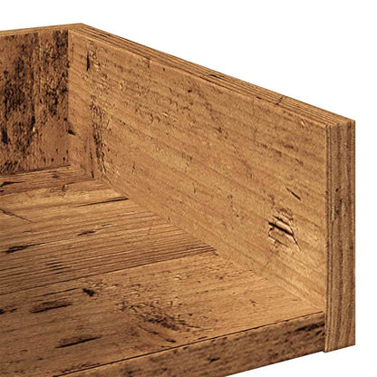 Libreria Legno Antico 86X25,5X140 Cm In Legno Multistrato