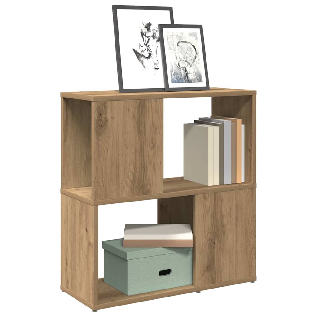 Mobile Porta Tv 80X24X32Cm Legno Multistrato Rovere Artigianale