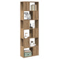 Mobile Porta Tv 80X24X32Cm Legno Multistrato Rovere Artigianale