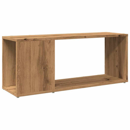 Mobile Porta Tv 80X24X32Cm Legno Multistrato Rovere Artigianale