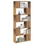 Mobile Porta Tv 80X24X32Cm Legno Multistrato Rovere Artigianale
