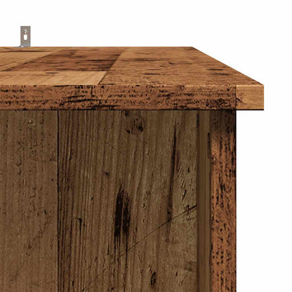 Tavolo Bar Con Ripiano Antico 102X50X103,5 Cm Truciolato