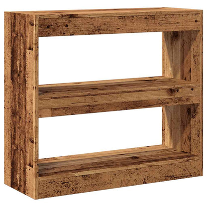 Libreria/Divisorio In Legno Vecchio 80X30X72 Cm