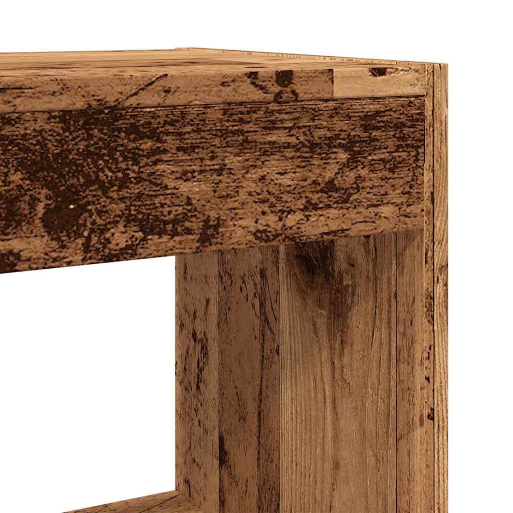 Libreria/Divisorio In Legno Vecchio 80X30X72 Cm