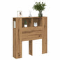 Testiera Con Contenitore Artigianale 100X18,5X102,5Cm Multistrato