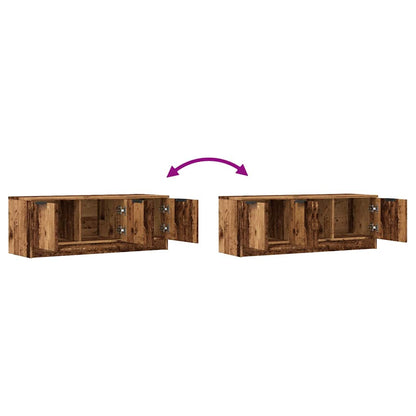 Mobile Porta Tv Legno Vecchio 102X35X36,5 Cm Legno Multistrato