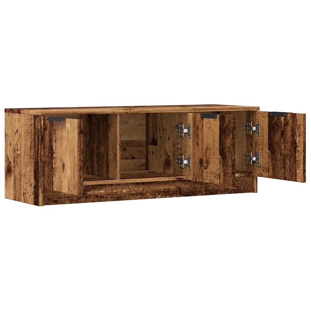 Mobile Porta Tv Legno Vecchio 102X35X36,5 Cm Legno Multistrato