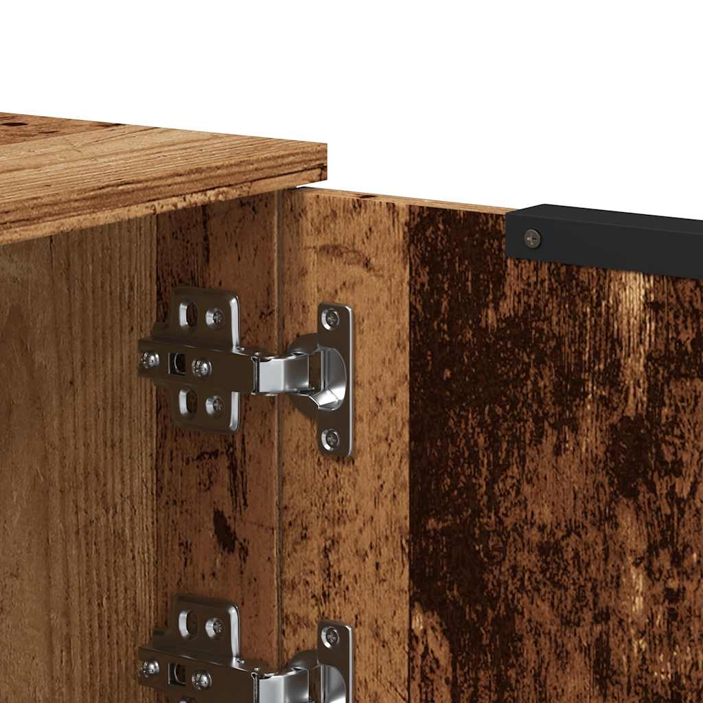 Mobile Porta Tv Legno Vecchio 102X35X36,5 Cm Legno Multistrato