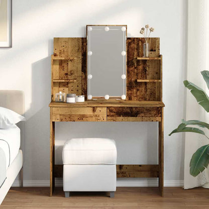 Toeletta Con Luci Led 96X40X142 Cm