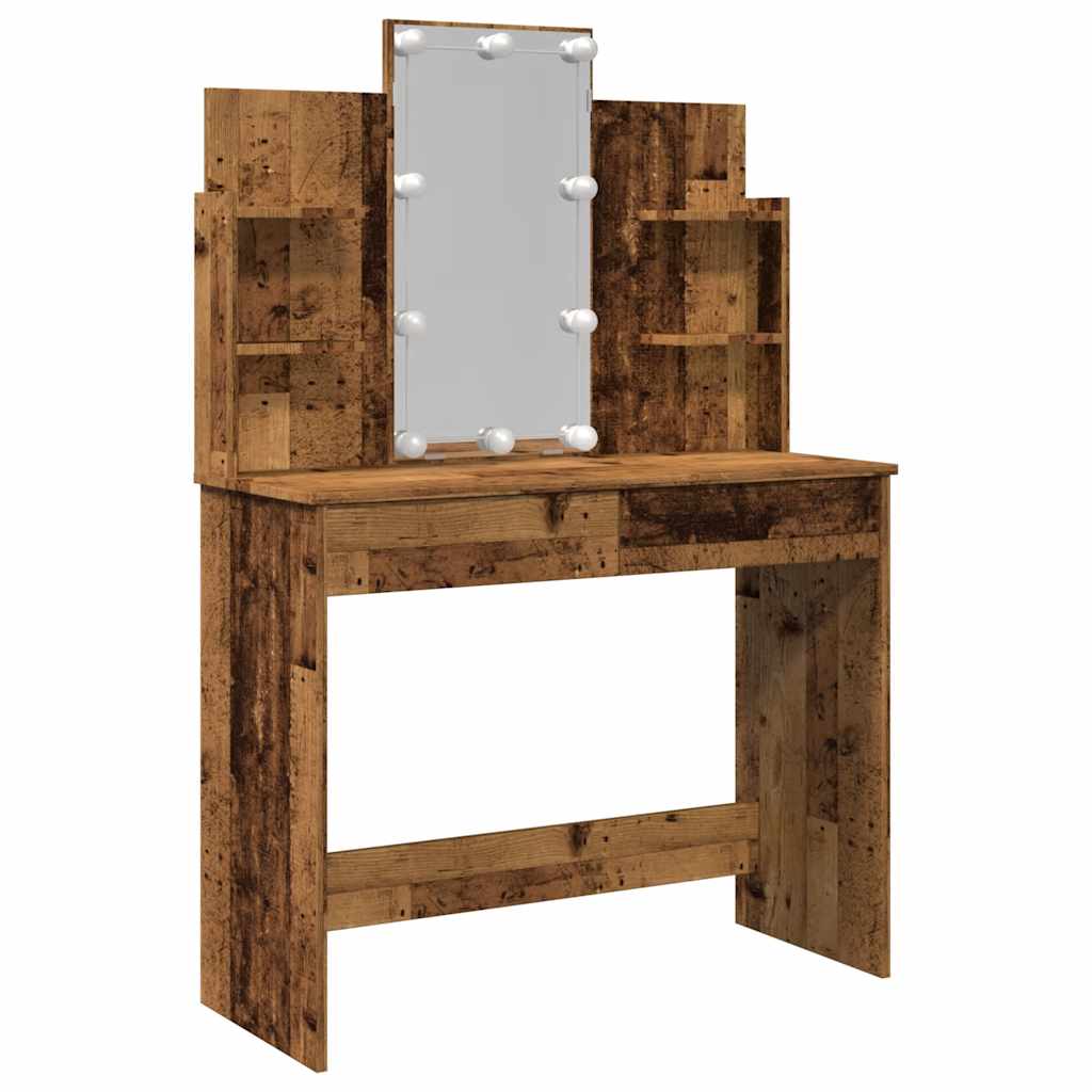 Toeletta Con Luci Led 96X40X142 Cm
