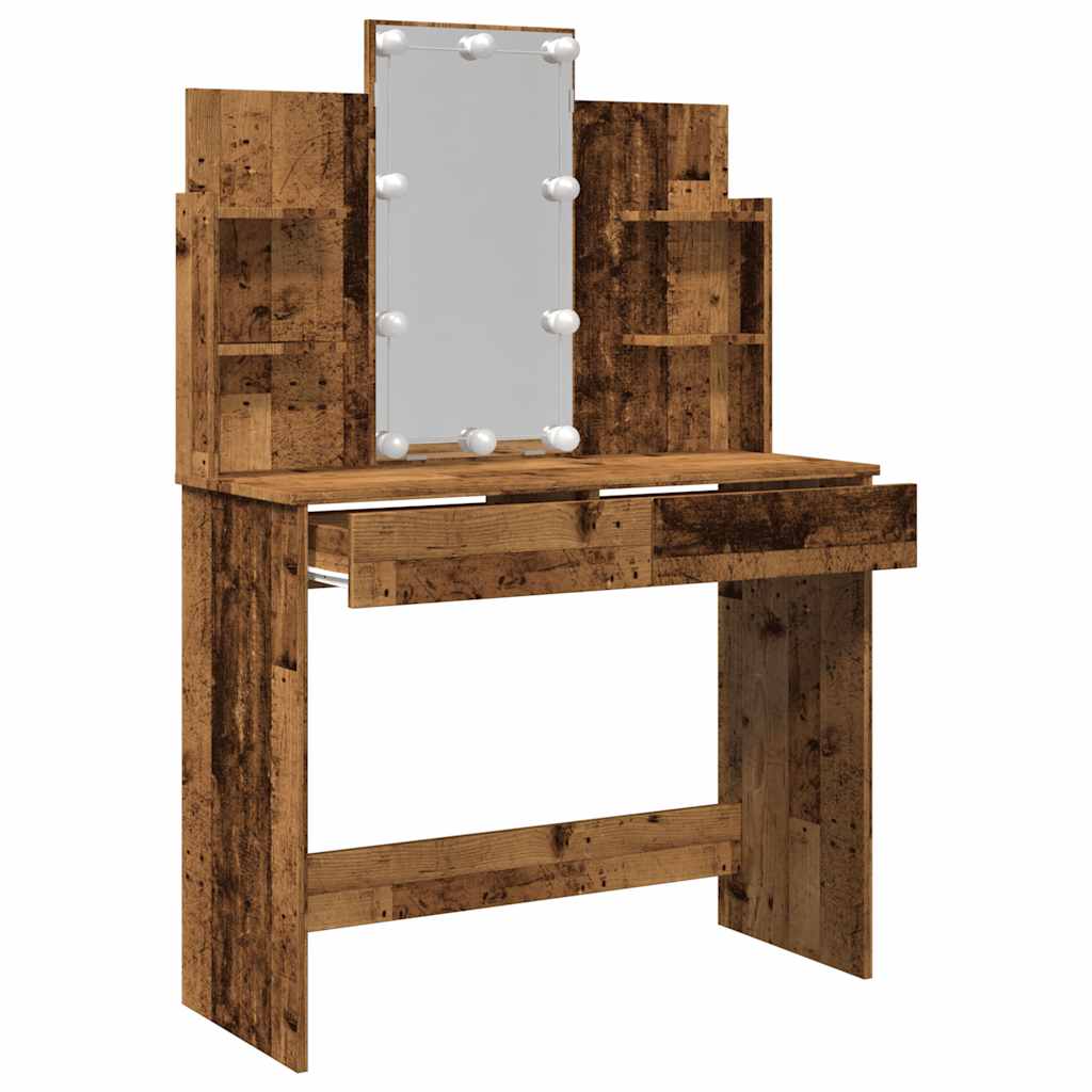 Toeletta Con Luci Led 96X40X142 Cm