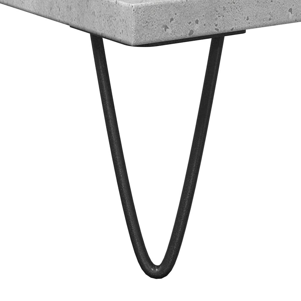 Armadietto Da Bagno Grigio Cemento 65X33X60Cm In Truciolato