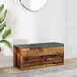 Panca Portaoggetti Legno Antico 102X42X45 Cm Legno Multistrato Legno Antico