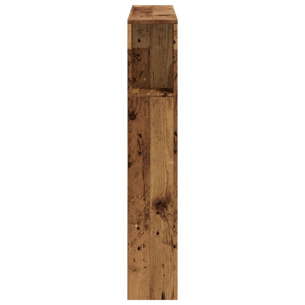 Testiera Led Legno Antico 100X18,5X103,5 Cm Legno Multistrato