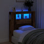Testiera Led Legno Antico 100X18,5X103,5 Cm Legno Multistrato