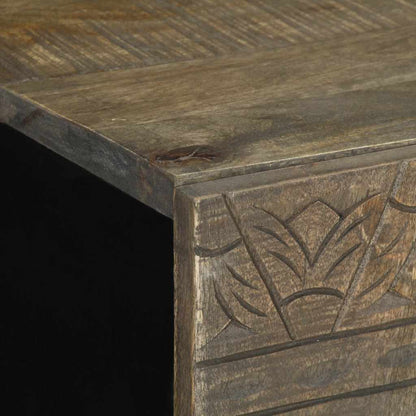 Mobile Lavabo Da Bagno 62X33X58Cm In Legno Massello Di Mango