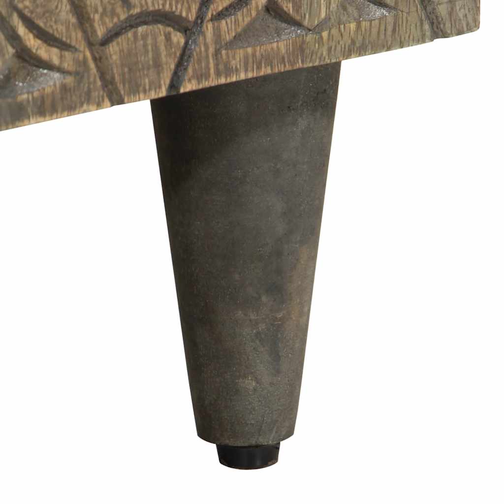 Mobile Lavabo Da Bagno 62X33X58Cm In Legno Massello Di Mango