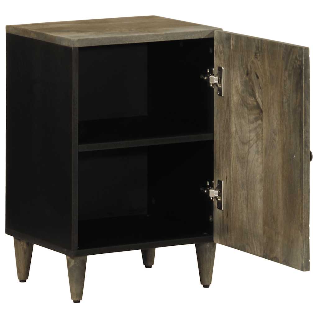 Mobile Da Bagno 38X33X58 Cm In Legno Massello Di Mango