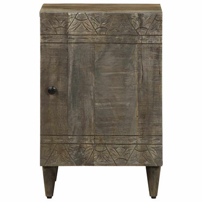 Mobile Da Bagno 38X33X58 Cm In Legno Massello Di Mango