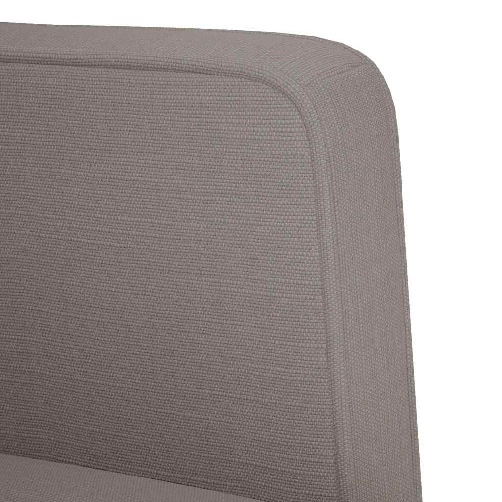 Divano Divanetto Tortora 111 Cm In Tessuto