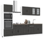 Set Mobili Da Cucina 7 Pz Kalmar In Truciolato