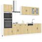 Set Mobili Da Cucina 7 Pz Kalmar In Truciolato