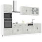 Set Mobili Da Cucina 7 Pz Kalmar In Truciolato