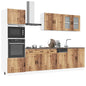 Set Mobili Da Cucina 7 Pz Kalmar In Truciolato