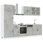 Set Mobili Da Cucina 8 Pz Kalmar In Truciolato