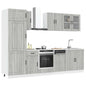 Set Mobili Da Cucina 8 Pz Kalmar In Truciolato