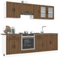Set Mobili Da Cucina 8 Pz Kalmar Truciolato