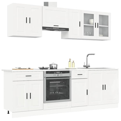 Set Mobili Da Cucina 8 Pz Kalmar Truciolato