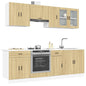 Set Mobili Da Cucina 8 Pz Kalmar Truciolato