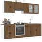 Set Mobili Da Cucina 8 Pz Kalmar Truciolato
